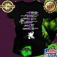 Prince ras purple rain berry beret paisley park little red corvette my name is prince darling nikki s Ladies tee