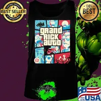 Rick and morty grand rick auto blips taz s Tank top