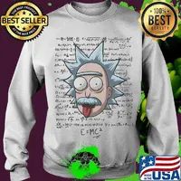 Rick and morty math s Sweater