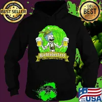 Rick and morty rocktoberfest traditional multiverse lager 157 s Hoodie