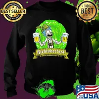 Rick and morty rocktoberfest traditional multiverse lager 157 s Sweater