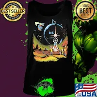 Rick and morty shoots star wars s Tank top