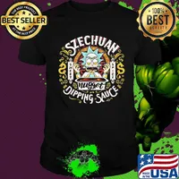 Rick and morty szechuan sweet spicy nugget dipping sauce shirt