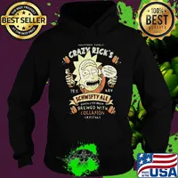Rick multiverse famous crazy rick’s let’s get riggety wecked son schwifty ale earth c137 brew s Hoodie