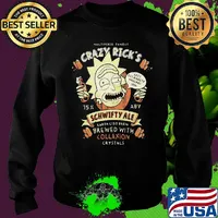 Rick multiverse famous crazy rick’s let’s get riggety wecked son schwifty ale earth c137 brew s Sweater