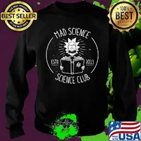 Rick's mad science estd 2013 science club s Sweater