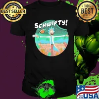 Rick schwifty alien stars shirt