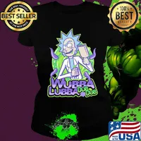 Rick science wubba lubba dub dub s Ladies tee