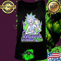 Rick science wubba lubba dub dub s Tank top