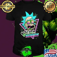 Rick weird science color shirt