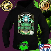 Rick’s pickles it’s science not magic s Hoodie