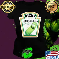 Rickz est 2017 genius pickles extra sour s Ladies tee