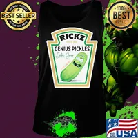 Rickz est 2017 genius pickles extra sour s Tank top