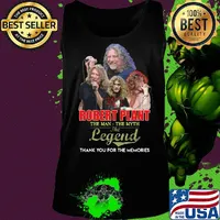 Robert plant the man the myth the legend thank you for the memories signature s Tank top