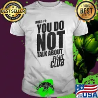 Rule you do not talk about fight club shirtrule you do not talk about fight club shirt
