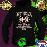 Rydell high school athletic department if you can't be an athlete be an athletic supporter grease s Hoodie