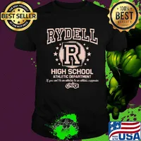 Rydell high school athletic department if you can't be an athlete be an athletic supporter grease shirt