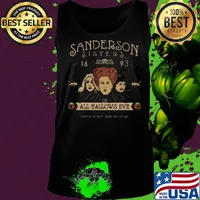 Sanderson sisters 16 93 on all hallows eve summon us from the ground s Tank top