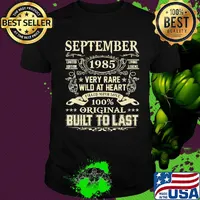 September 1985 limited edition living legend very rare wild at heart filled with love 100% original built to last shirt