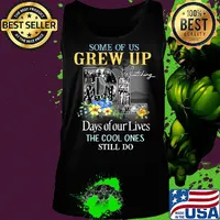 Some of us grew up watching days of our lives the cool ones still do flowers s Tank top