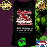 St. Louis cardinals 128th anniversary 1892 2020 thank you for the memories signatures s Tank top