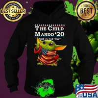 Star wars baby yoda the child mando 2020 this is the way s Hoodie