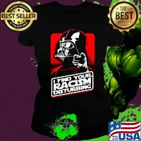 Star wars darth vader i find your racism disturbing s Ladies tee
