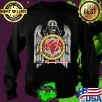 Star wars darth vader slayer eagle logo mashup s Sweater