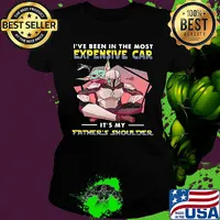 Star wars i've been in the most expensive car it's my father's shoulder s Ladies tee