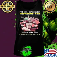 Star wars i've been in the most expensive car it's my father's shoulder s Tank top