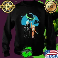 Star wars rick and morty s Sweater