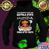 State nuversity of new york buffalo state educated queen proud of my roots s Hoodie