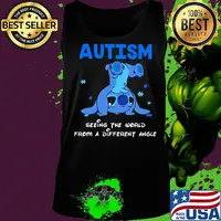 Stitch autism seeing the world from a different angle s Tank top