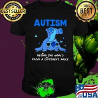 Stitch autism seeing the world from a different angle shirt