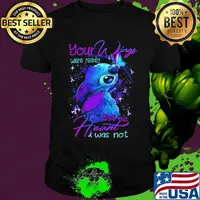 Stitch your wings were ready but my heart was not butterflies cancer awareness shirt