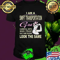 Strong woman i am a swift transportation girl i can do all things through christ who gives me strength shirt