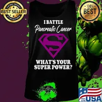 Superman i battle pancreatic cancer what's your superpower s Tank top