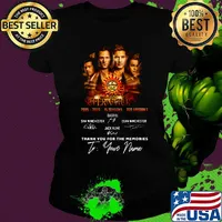 Supernatural 2005 2020 15 seasons 320 episodes thank you for the memories to your name signatures s Ladies tee