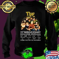 That 70s to mars 22rd anniversary 1998 2020 thank you for the memories signatures s Sweater