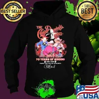 The charlie daniels band 70 years of singing 1950 2020 thank you for the memories signature s Hoodie