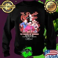 The charlie daniels band 70 years of singing 1950 2020 thank you for the memories signature s Sweater