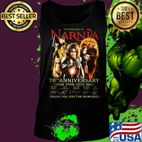 The chronicles of narnia 70th anniversary 1950 2020 thank you for the memories signatures s Tank top