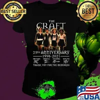 The craft 25th anniversary 1996 2020 thank you for the memories signatures s Ladies tee