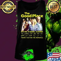 The good place 2016 2020 04 seasons 53 episodes thank you for the memories signatures s Tank top