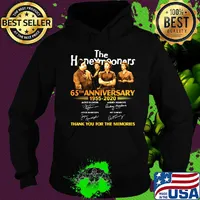 The honeymooners 65th anniversary 1955 2020 thank you for the memories signatures s Hoodie