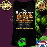 The honeymooners 65th anniversary 1955 2020 thank you for the memories signatures s Tank top