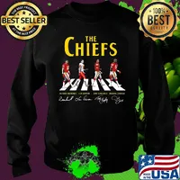 The kansas city chiefs football team abbey road signatures s Sweater