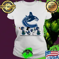 The peanuts british columbia hockey team s Ladies tee