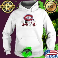 The peanuts montreal canadiens hockey s Hoodie