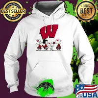The peanuts wisconsin-madison hockey s Hoodie